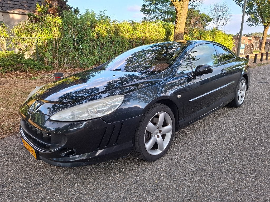 Peugeot 407 3.0 V6 24V Coupe AUT 2006 Zwart, 2946 cc, 4 stoelen, Zwart, 1510 kg