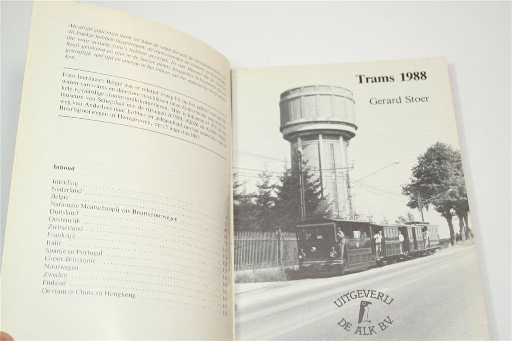 Trams 1988 — Westeuropese Tramwegen, Grote Alken, Boeken, Ophalen of Verzenden, Gelezen, Tractor en Landbouw