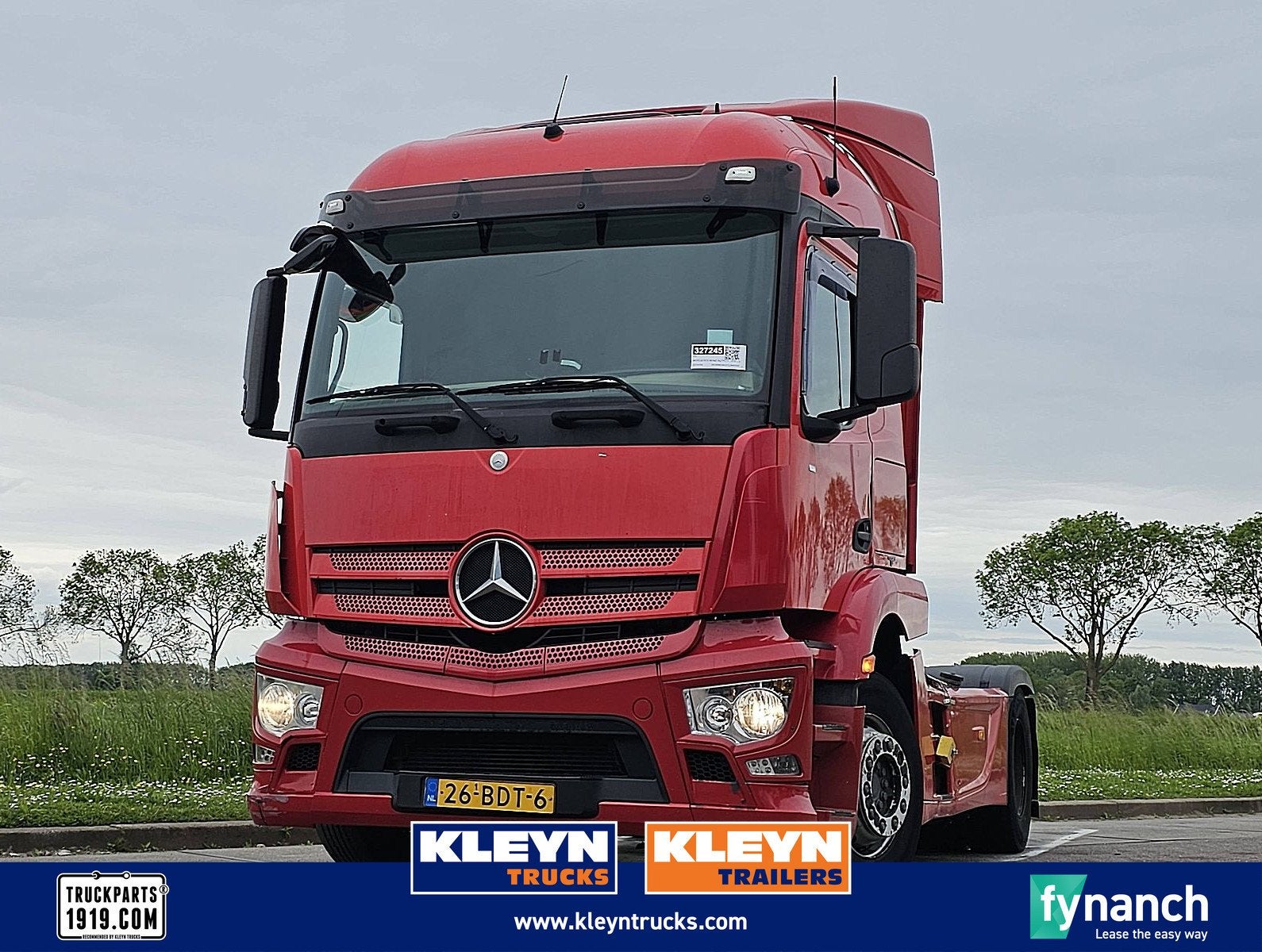 MERCEDES-BENZ ACTROS 1836 LS, Automaat, Euro 6, 360 pk, Verwarmde buitenspiegels
