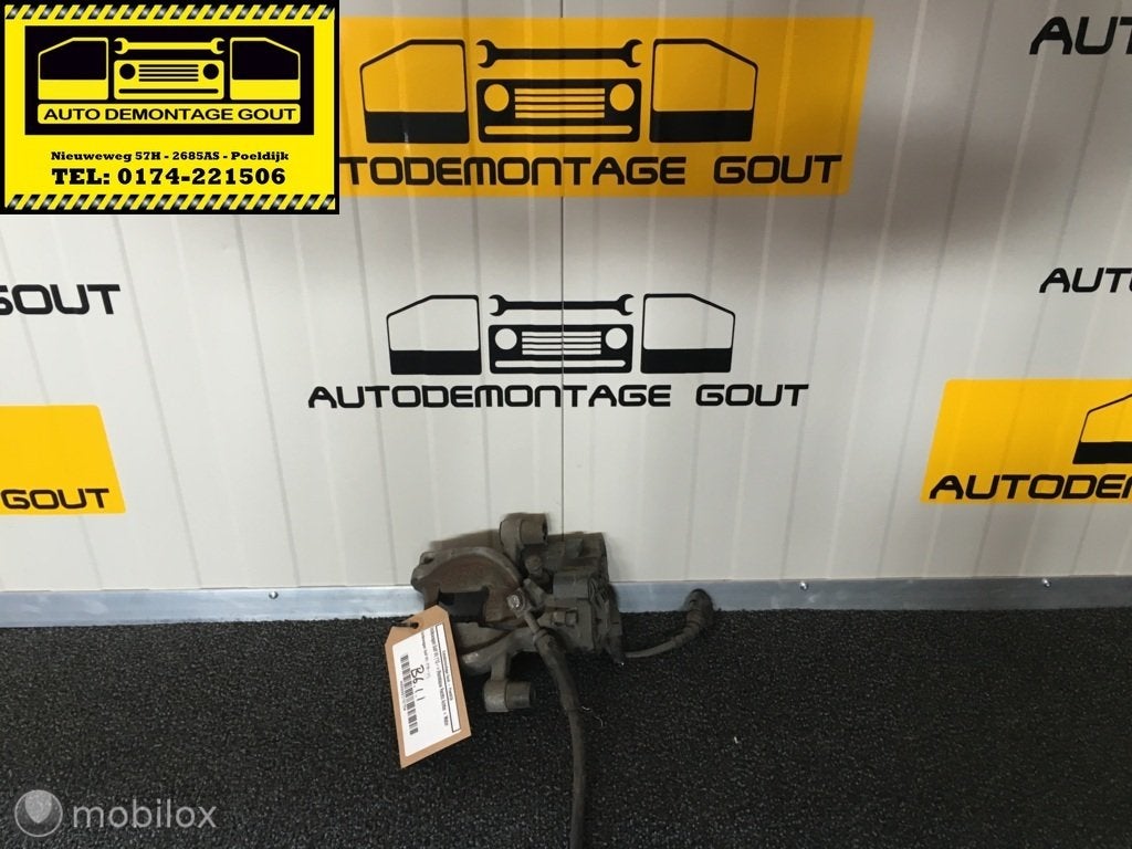 Volkswagen Golf VII ('12->)Remklauw Rechts Achter + Motor, Gebruikt, Volkswagen, Ophalen of Verzenden, Volkswagen