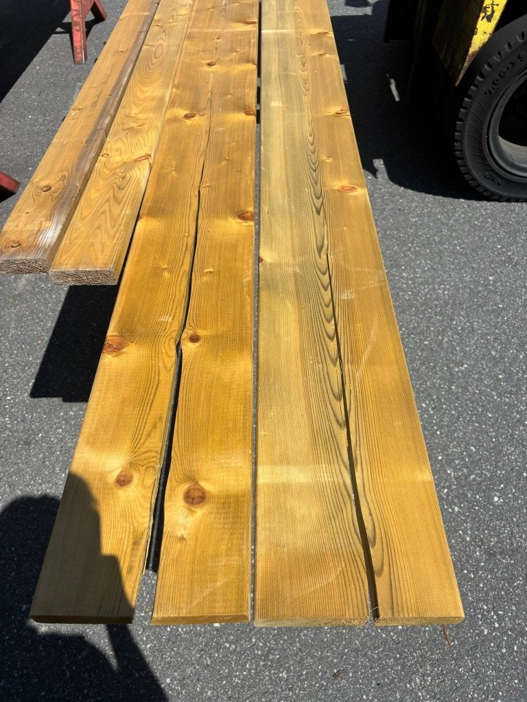 Vuren planken, geïmpregneerd nr. 763, Ophalen, Zo goed als nieuw, 250 cm of meer, Planken