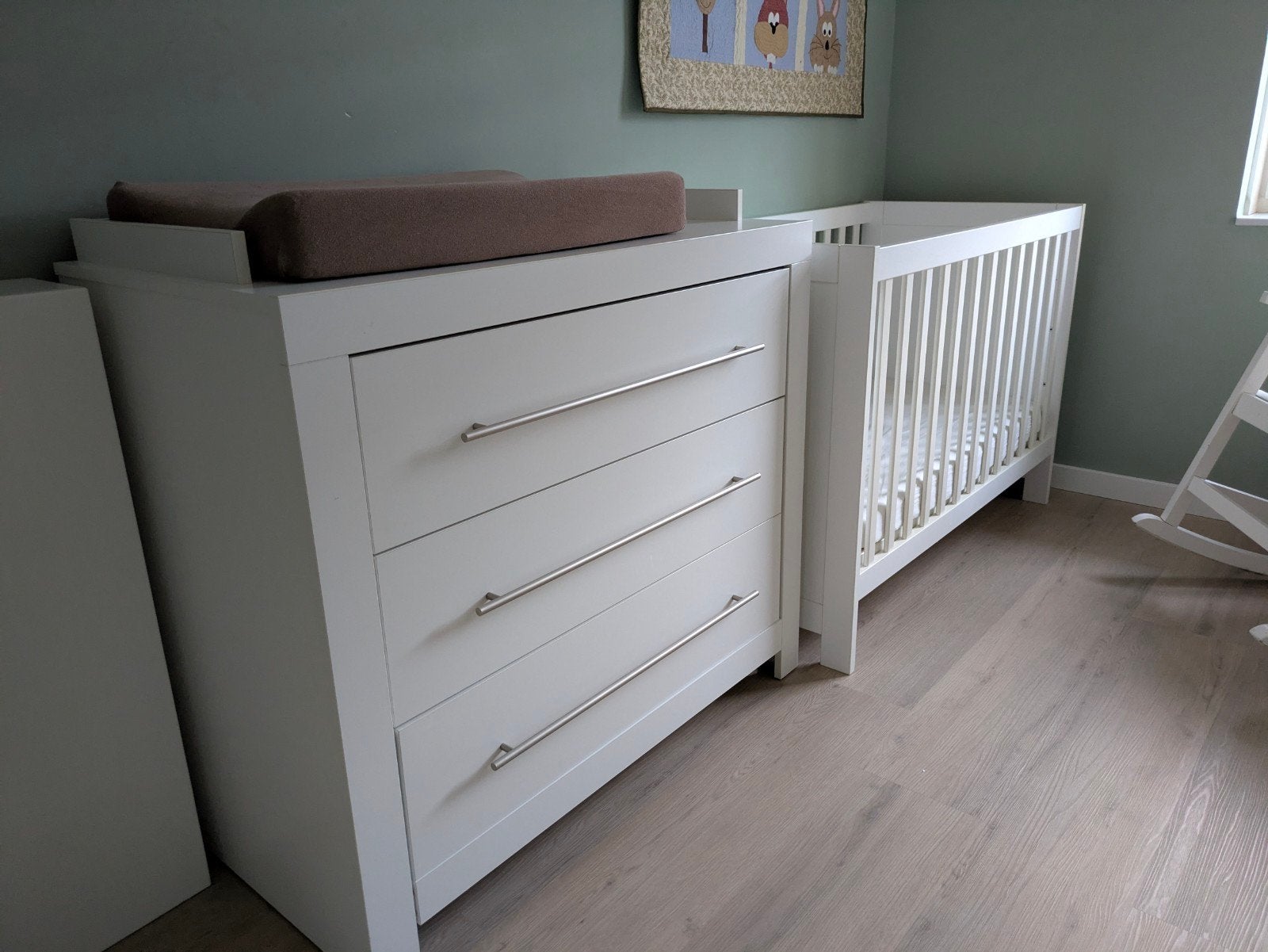 commode en ledikant, Ophalen, Gebruikt, 50 tot 70 cm, 100 cm of meer