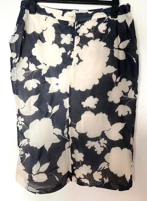 Mark blauw/witte rok maat 44[dm], Kleding | Dames, Rokken, Blauw, Maat 42/44 (L), Ophalen of Verzenden, Zo goed als nieuw