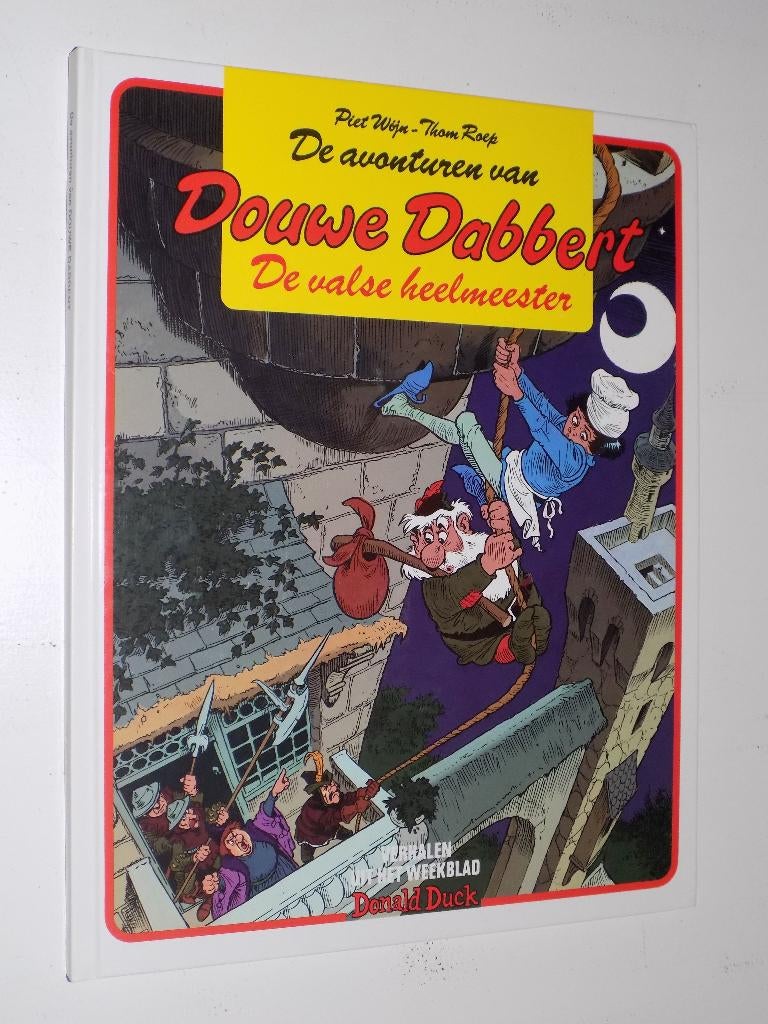 Douwe Dabbert - 03_HC_De valse heelmeester, Eén stripboek, Ophalen of Verzenden, Gelezen, Piet Wijn, Thom Roep