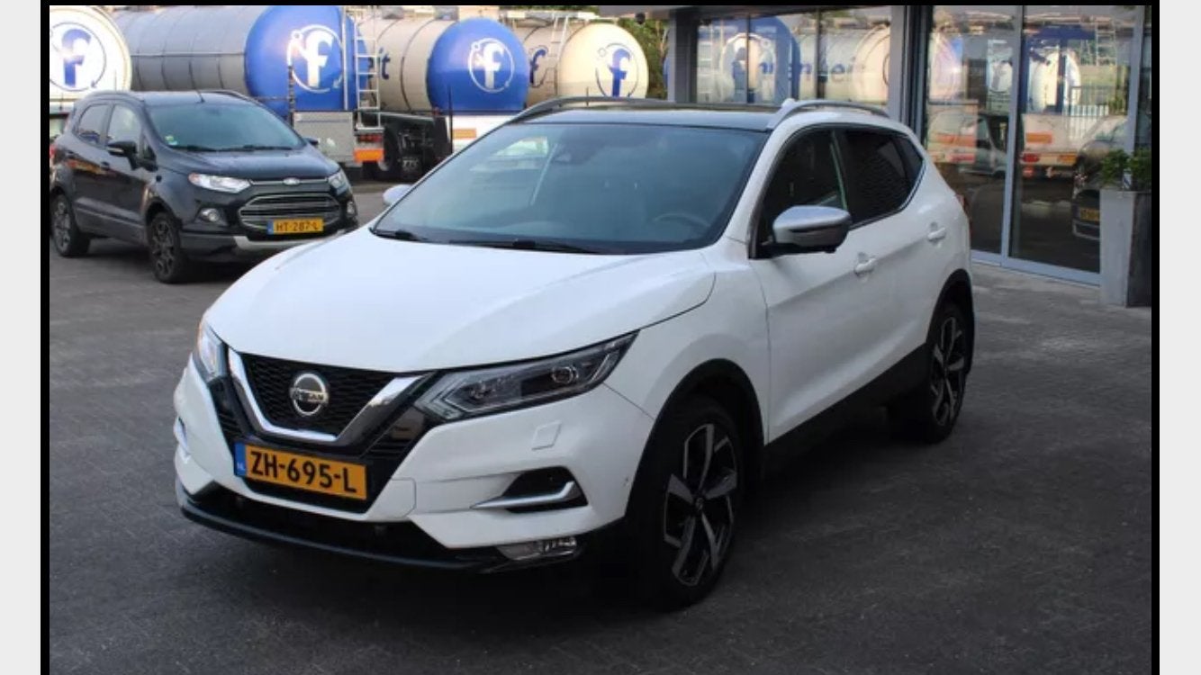 Nissan Qashqai 1.3 Dig-t 140pk Wit Luxe uitvoering, Voorwielaandrijving, 687 kg, Zwart, 4 cilinders