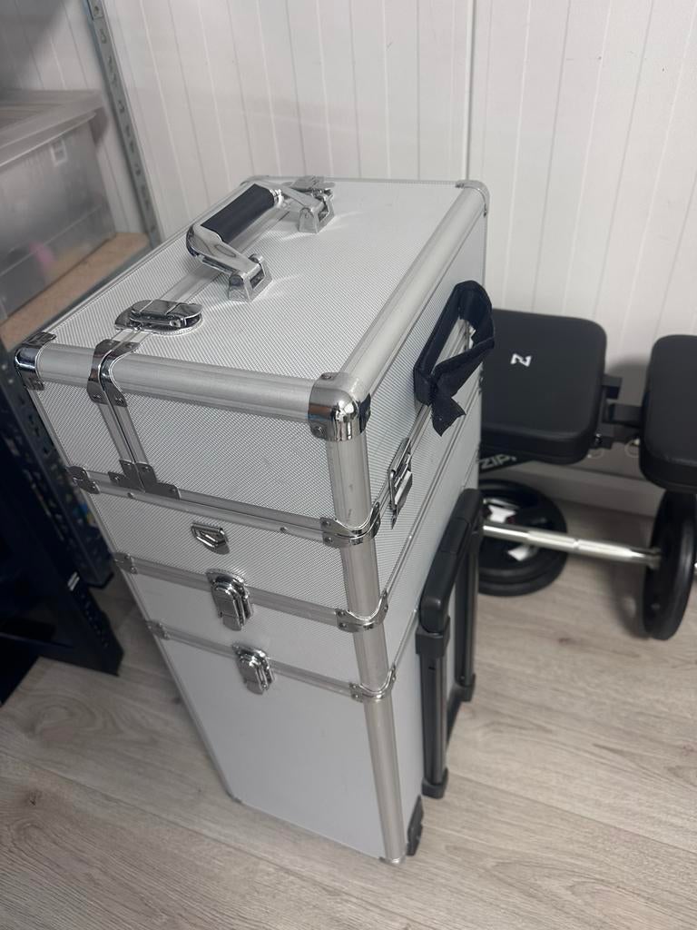 Make-up koffer op te halen in Vlissingen, Gebruikt, Hard kunststof, Minder dan 50 cm, Wieltjes