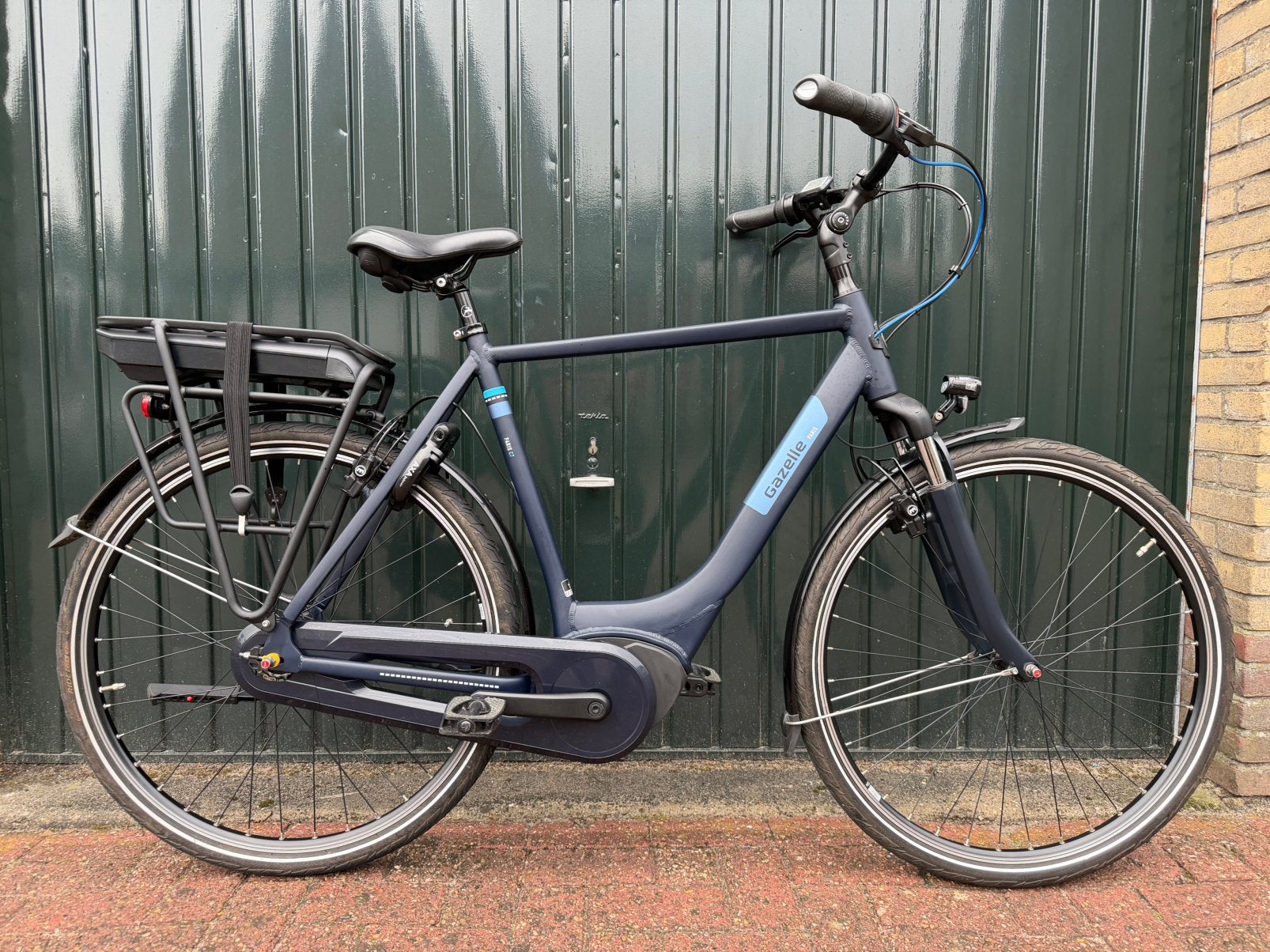 Gazelle Paris C7 | BOSCH | 61cm | 400wh, Ophalen, Zo goed als nieuw, 59 cm of meer, 50 km per accu of meer