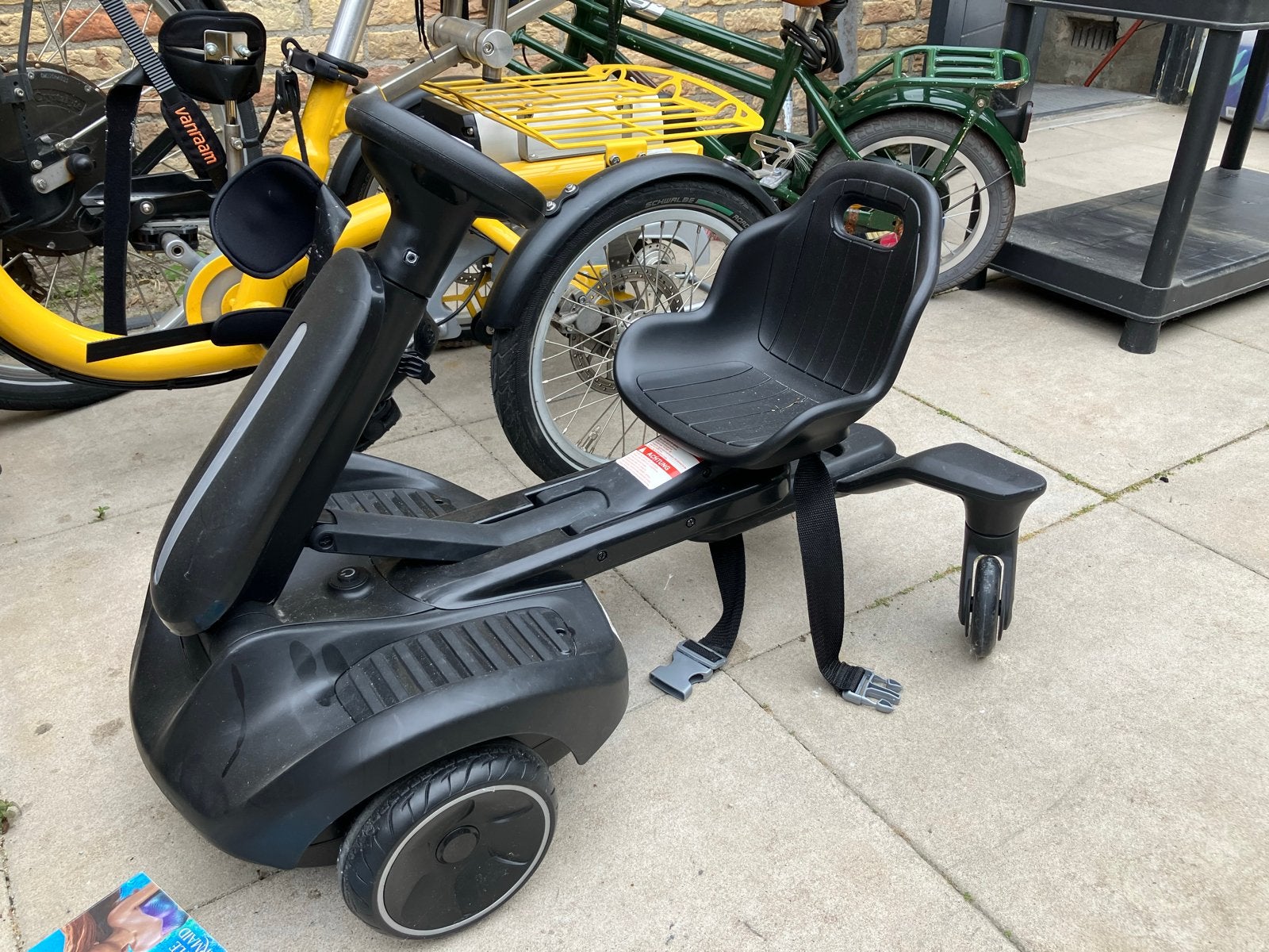 Elektrische 6v kinder drift accu auto met oplader, Ophalen, Gebruikt