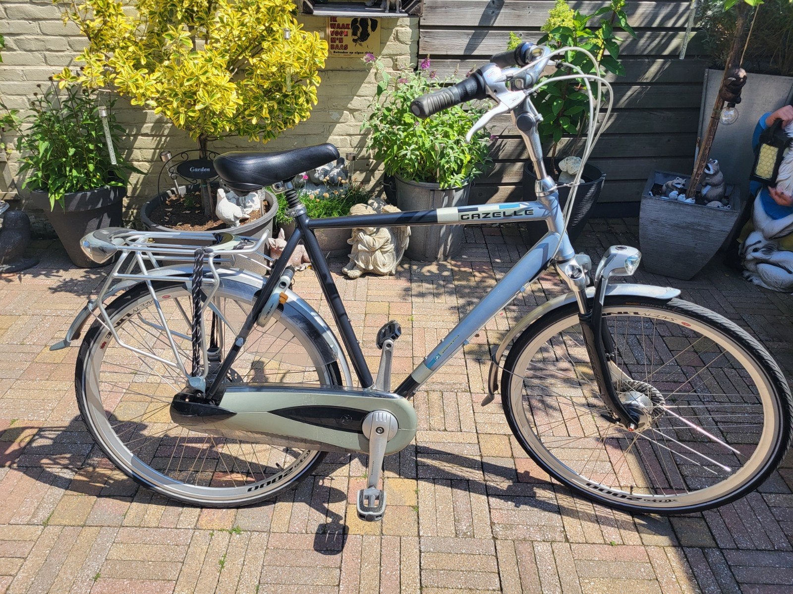 Gazelle Chamonix 61 cm, Ophalen, Gebruikt, Versnellingen, 57 tot 61 cm