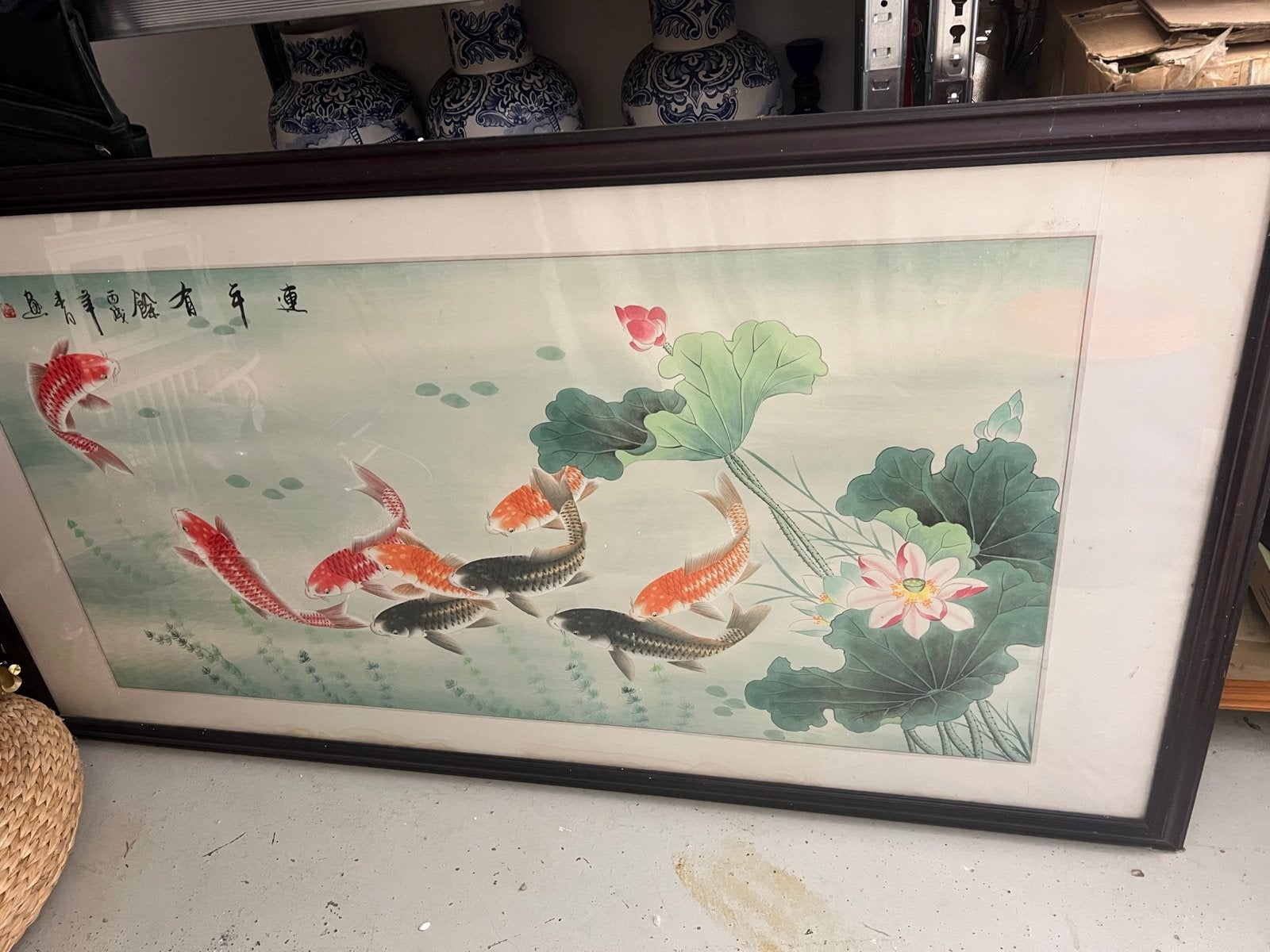 Schilderij met Koikarpers en Lotusbloemen, Overige soorten