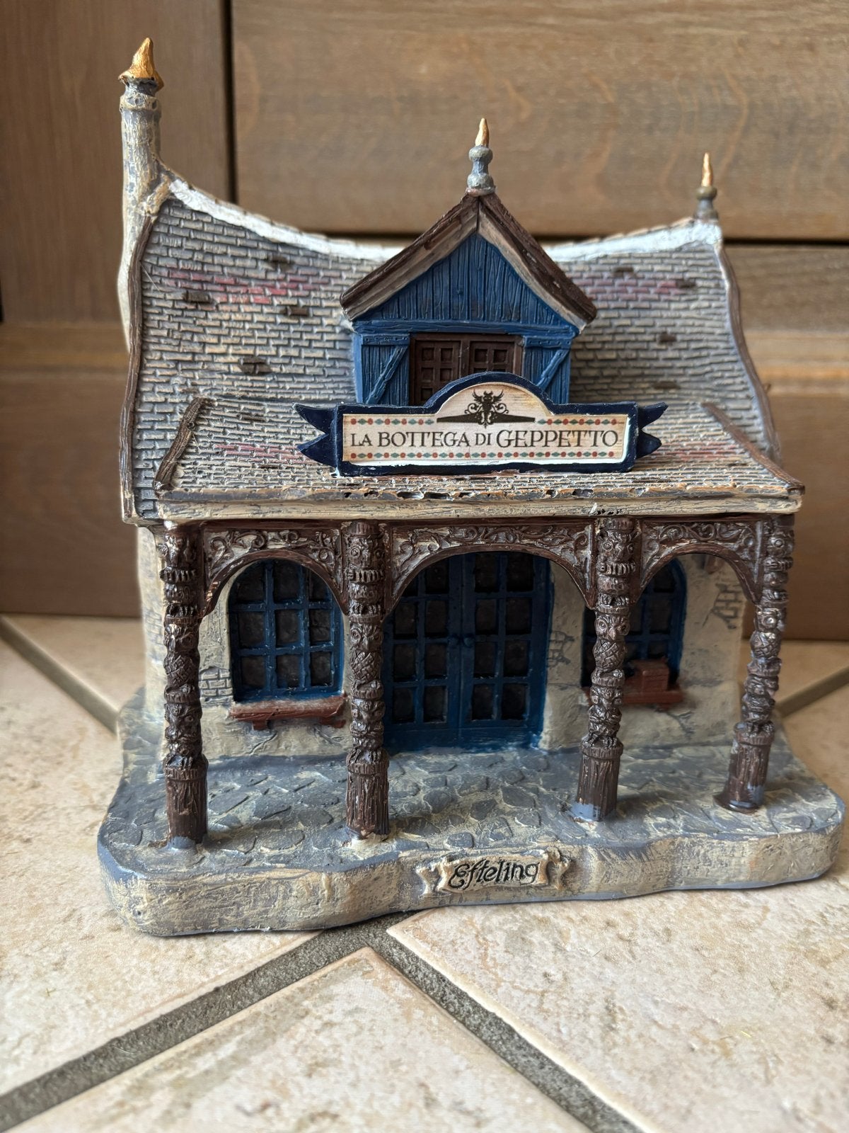Luville efteling Miniatuur huisje Pinocchio - Decoratie, Ophalen of Verzenden, Zo goed als nieuw, Overige typen