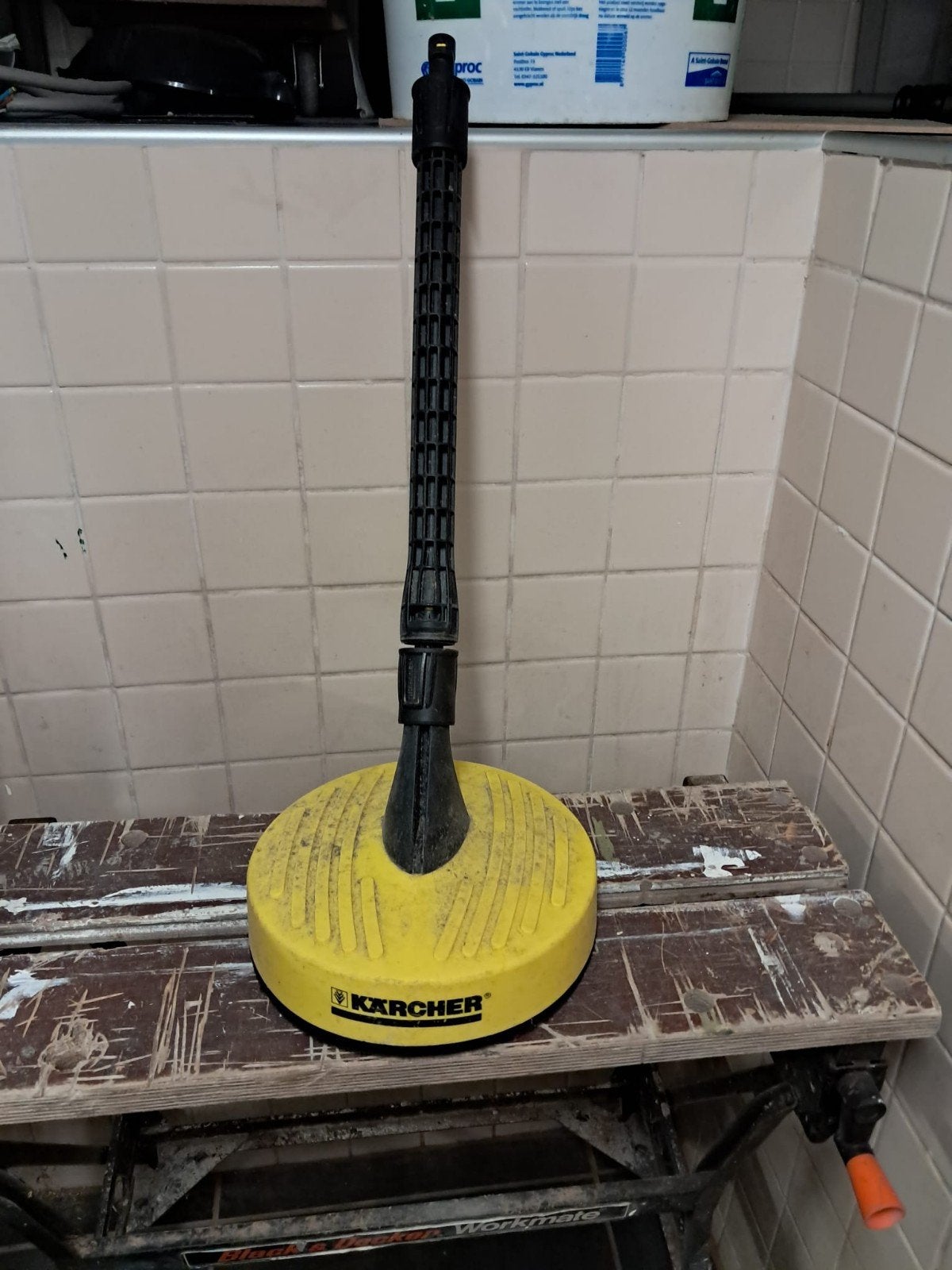 Karcher T-Racer T50 Terrasreiniger Hogedrukreiniger, Tuin en Terras, Hogedrukreinigers, Ophalen, Gebruikt, Karcher terras reiniger