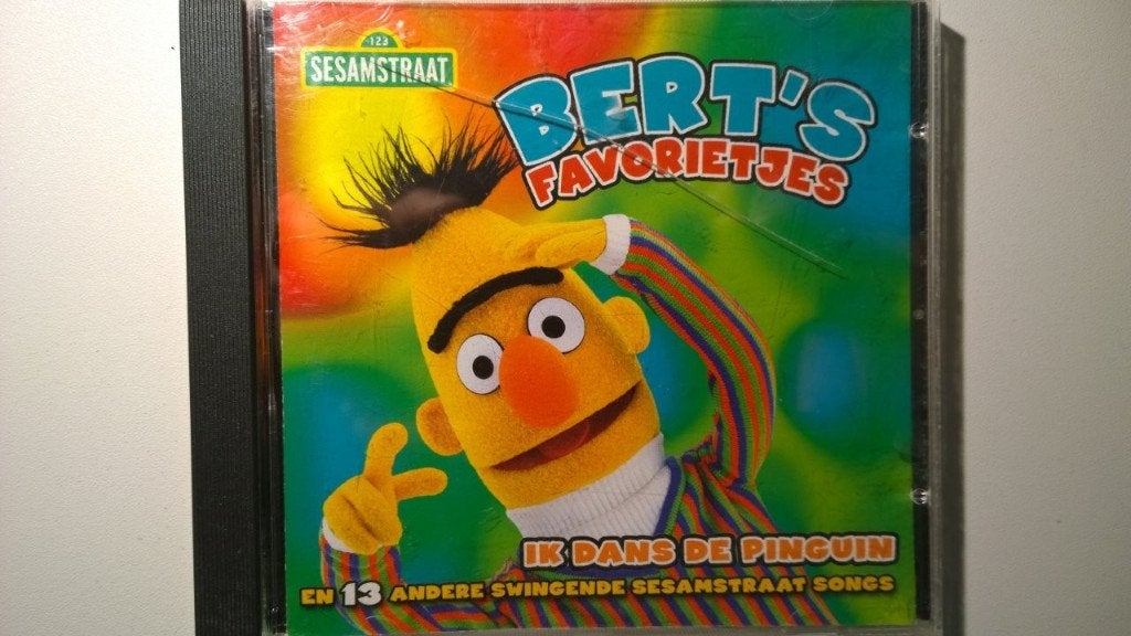 Sesamstraat - Bert's Favorietjes, Cd's en Dvd's, Cd's | Kinderen en Jeugd, 6 tot 9 jaar, Ophalen of Verzenden, Zo goed als nieuw