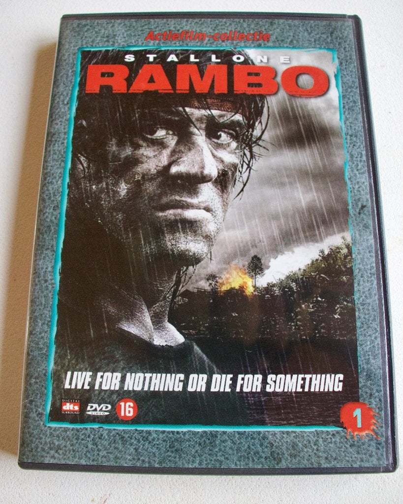 Dvd Rambo, Engels, Nederlands, Actie, Ophalen of Verzenden