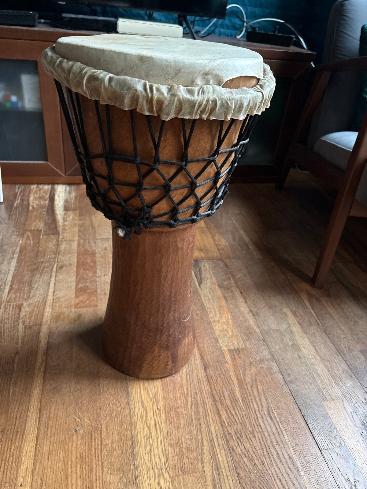 Djembe Trommel - Handgemaakt, Ophalen, Gebruikt, Trommel
