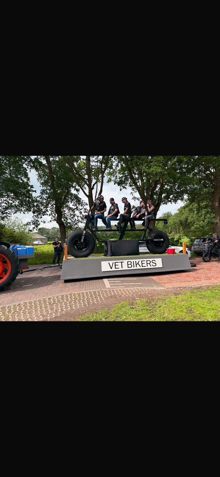 Versierde wagen praalwagen, Ophalen of Verzenden, Carnaval