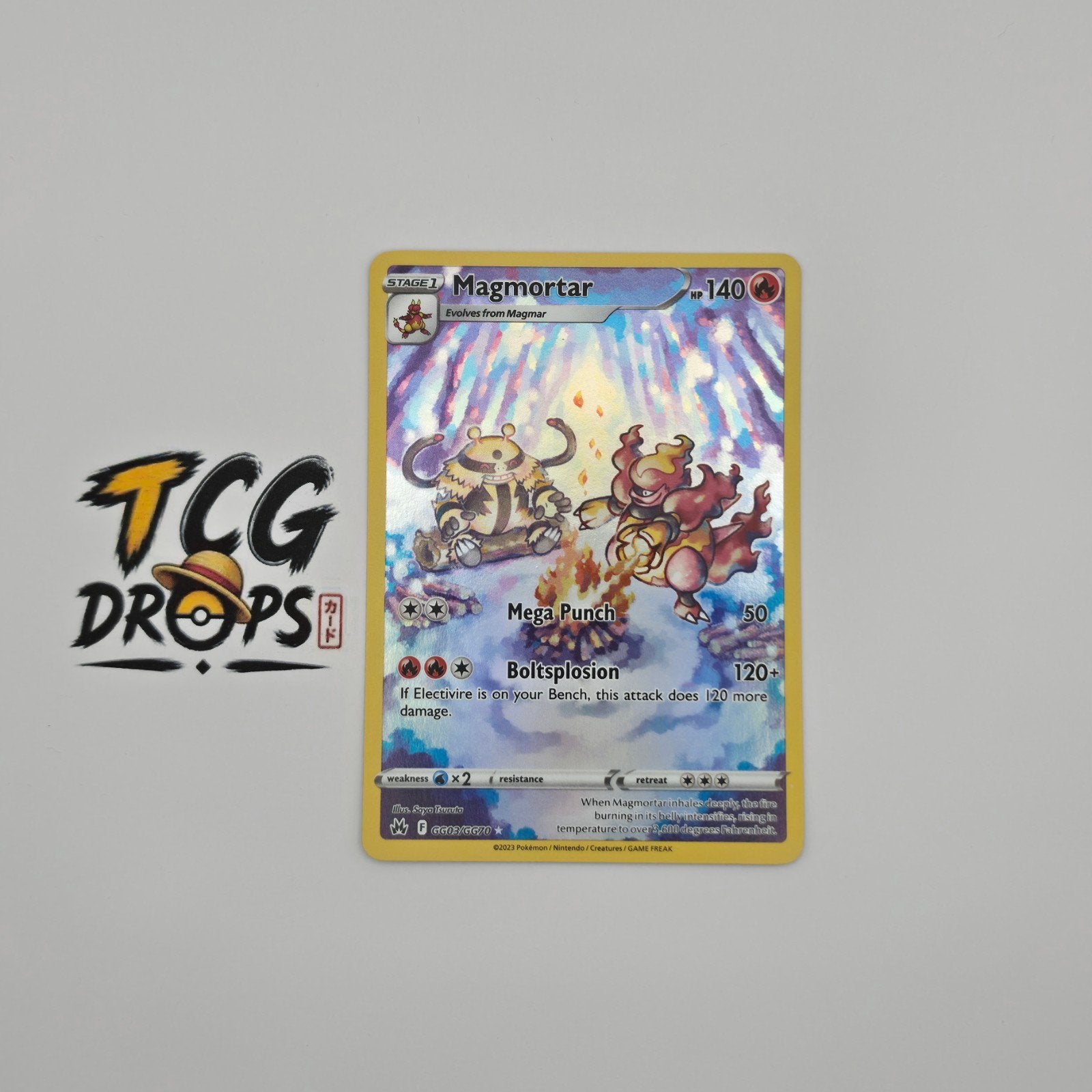 Magmortar	GG03/GG70	Crown Zenith