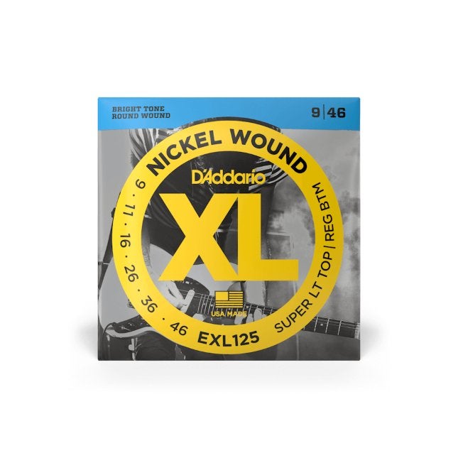 D'Addario EXL125 Super Light Top / Regular Bottom snaren, ., Nieuw, Ophalen of Verzenden, .