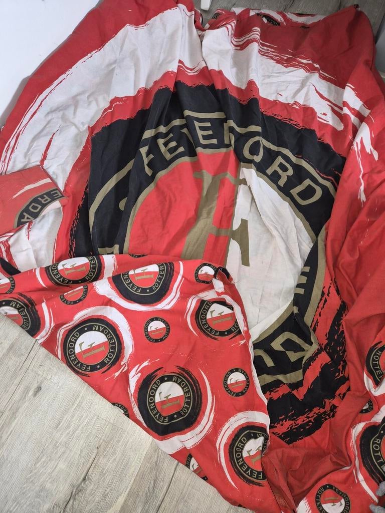 Feyenoord Dekbedovertrek 2-persoons - Zo goed als nieuw, Huis en Inrichting, Slaapkamer | Beddengoed, Ophalen of Verzenden