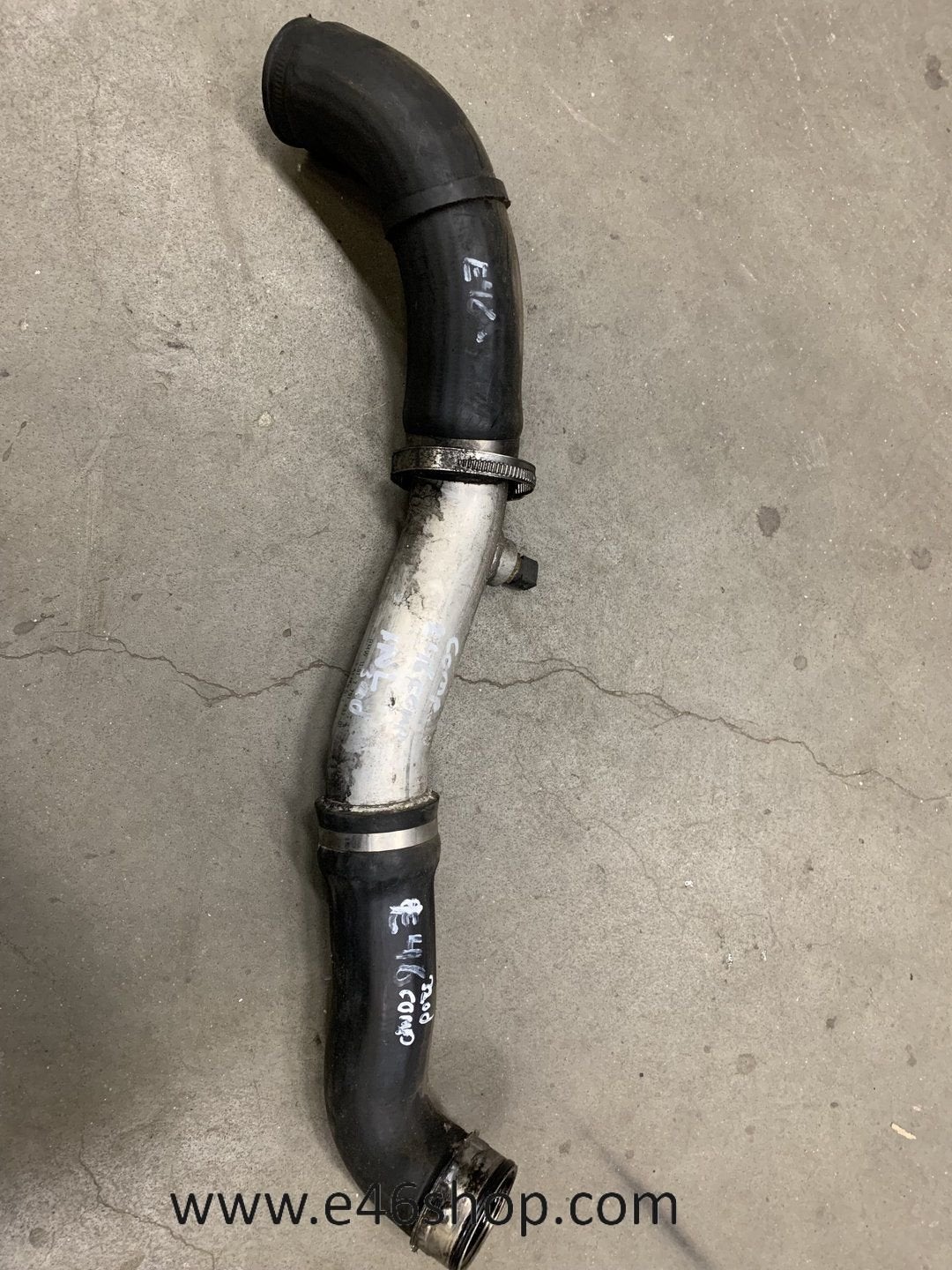 TURBO INTERCOOLERSLANG BMW E46 320D 2001 OE 7791437, Gebruikt, -, -, Ophalen of Verzenden