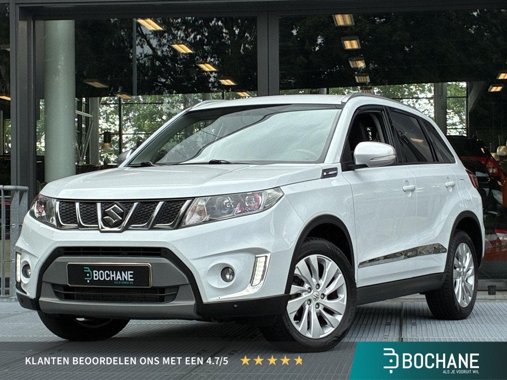 Suzuki Vitara 1.4 S Allgrip Automaat 140PK | Trekhaak | Navi, Automaat, Gebruikt, Euro 6, Wit