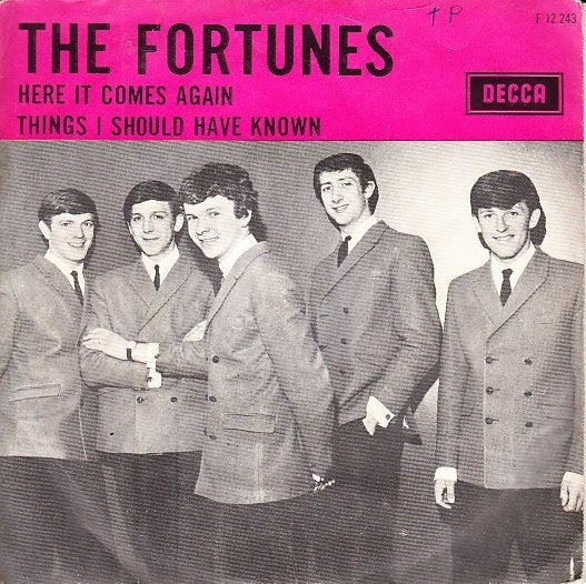 the fortunes - here it comes again  (1965/ nl pers), Gebruikt, 7 inch, Single, Ophalen of Verzenden