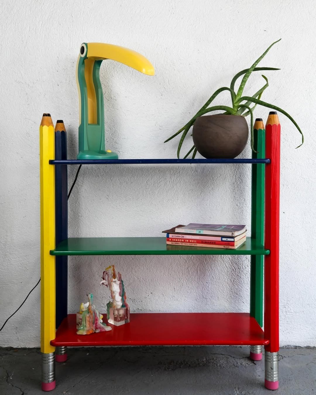 Pierre Sala Penci Potlood Kast - Design Icoon Jaren '80, Huis en Inrichting, Kasten | Overige, Ophalen, Gebruikt