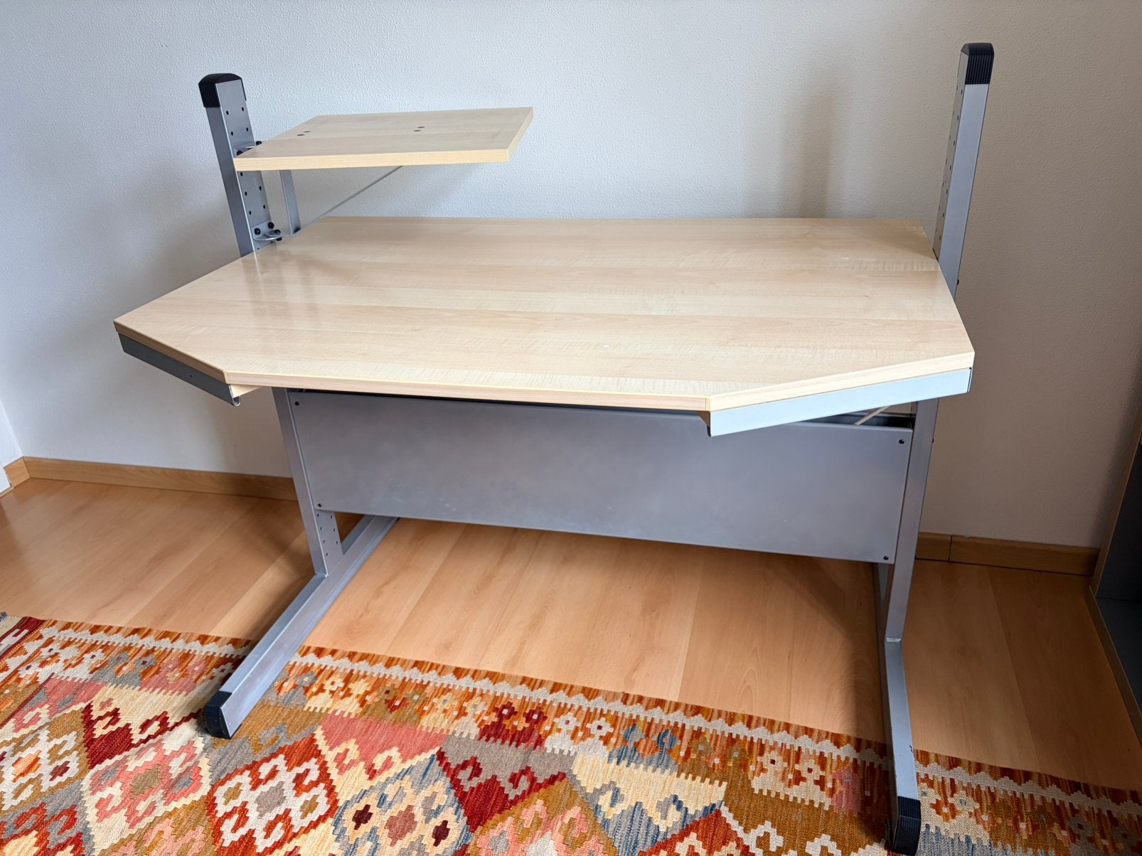 Computertafel, Opzetstuk, Gebruikt, Scandinavisch, Spaanplaat of MDF