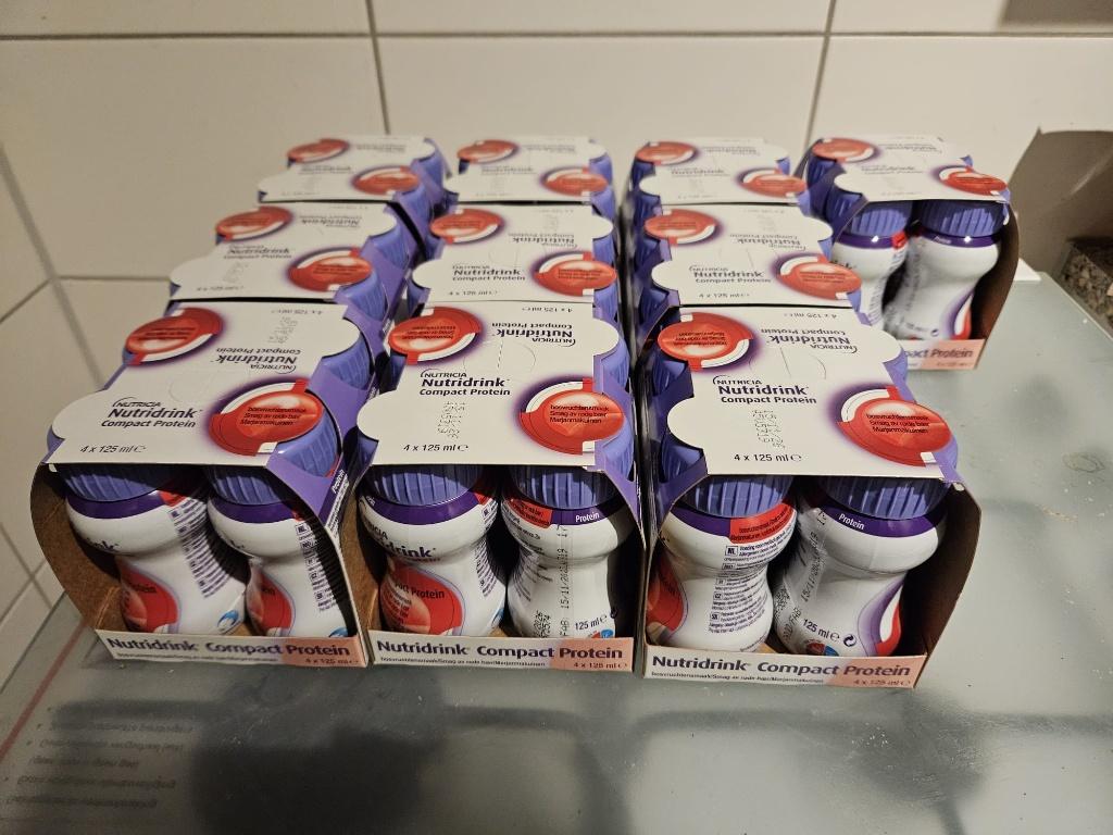 40x nutridrink compact protein - bosvruchten, Ophalen of Verzenden