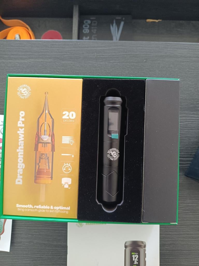 Dragonhawk Pro Tattoo Pen Machine Kit - Nieuw, Ophalen of Verzenden, Nieuw, Overige typen