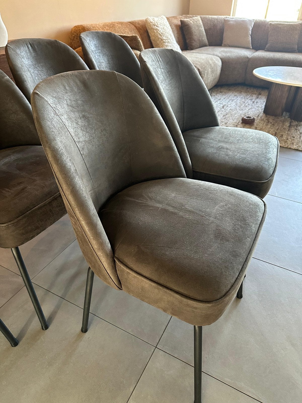 Stoelen van BePure home, Ophalen, Zo goed als nieuw, Zwart, Vijf, Zes of meer stoelen