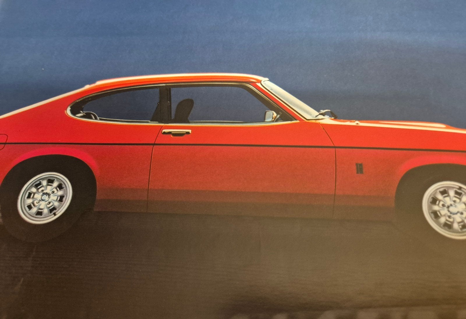 1976Nederlands Ford Capri mk2 folder introductie Capri coupé, Ophalen of Verzenden, Zo goed als nieuw, Ford