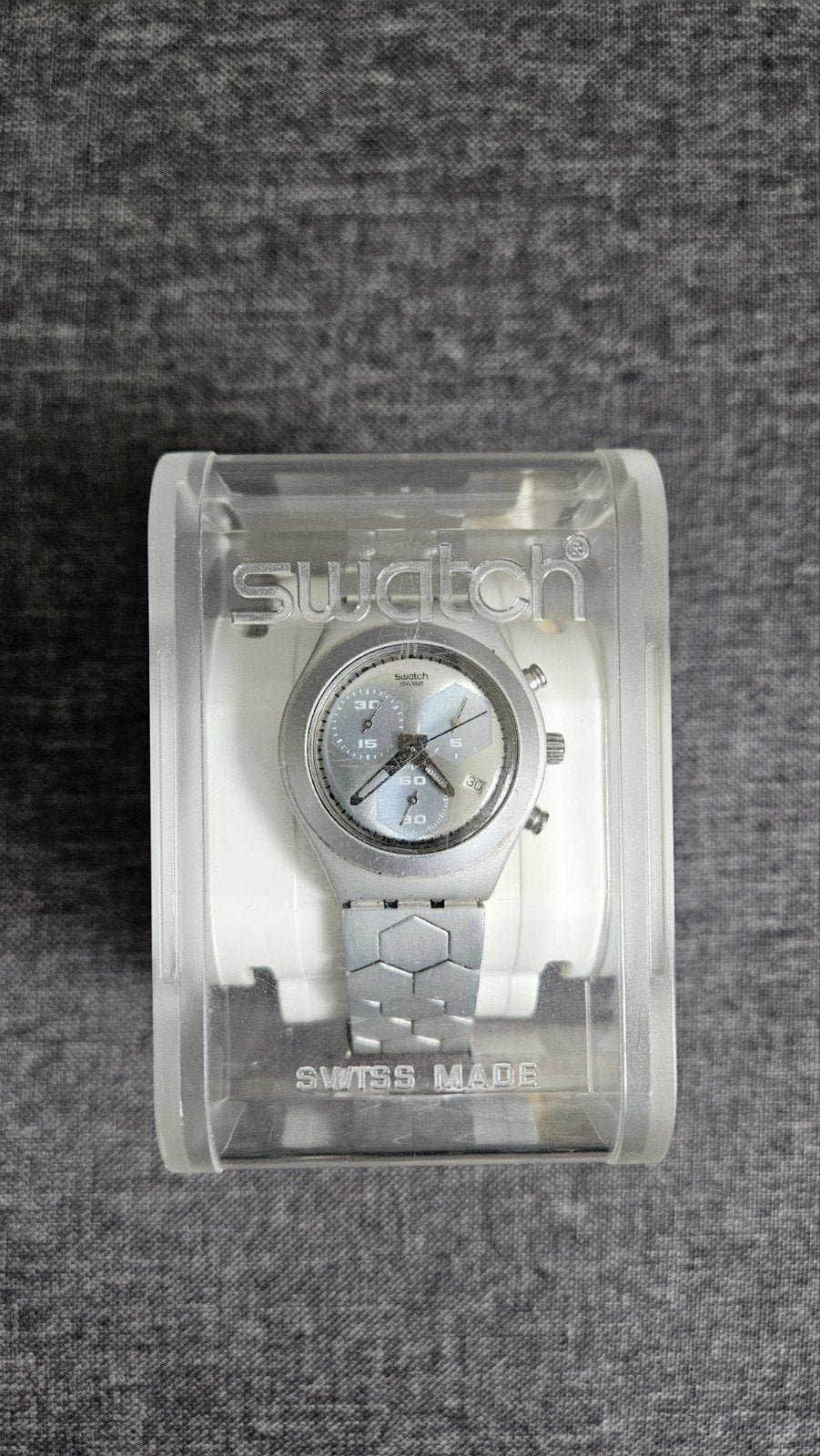 Swatch Irony Aluminium Polshorloge, Ophalen of Verzenden