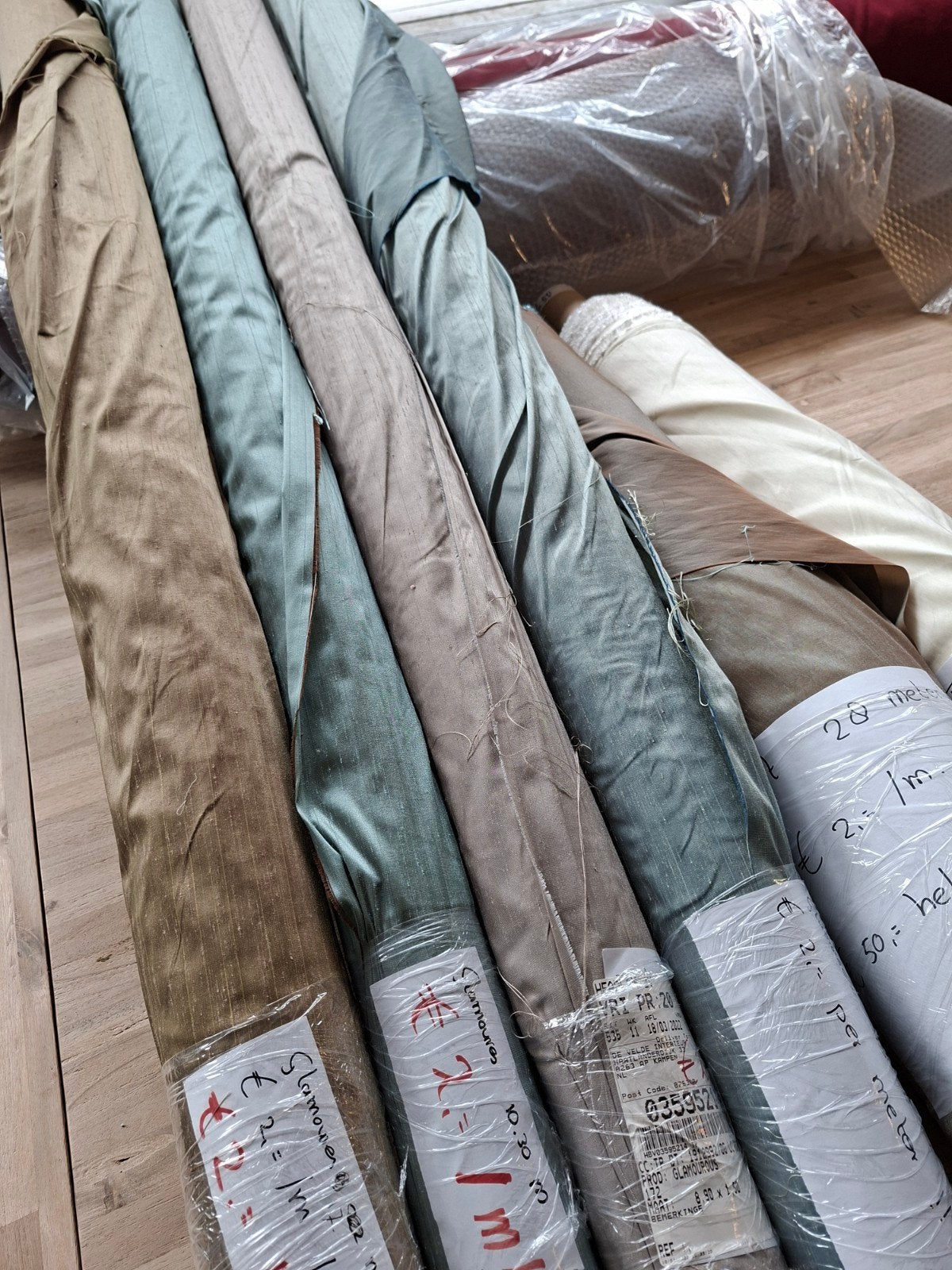 Taft stoffen, € 2,- per meter!, 120 cm of meer, Ophalen of Verzenden, Katoen, Nieuw