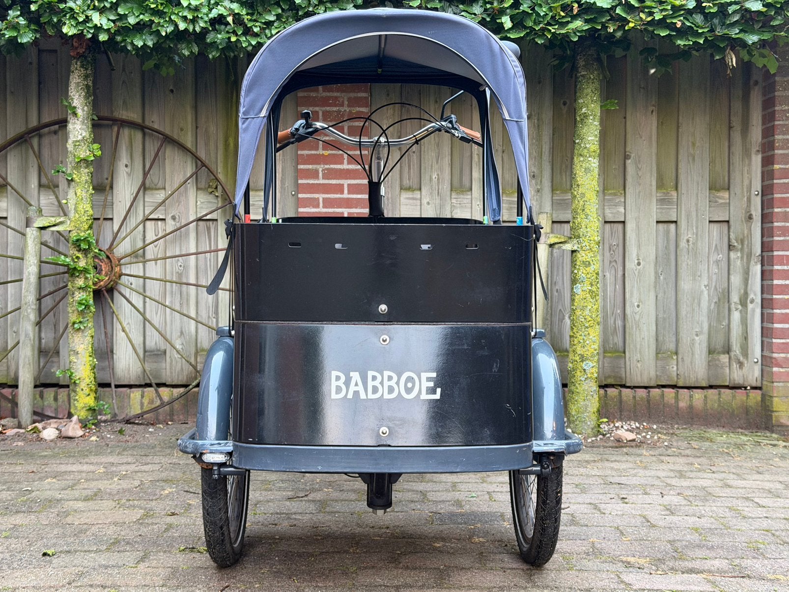 Babboe Curve (Goedgekeurd), Fietsen en Brommers, Fietsen | Bakfietsen, 4 kinderen of meer, Huif, Zo goed als nieuw, Ophalen