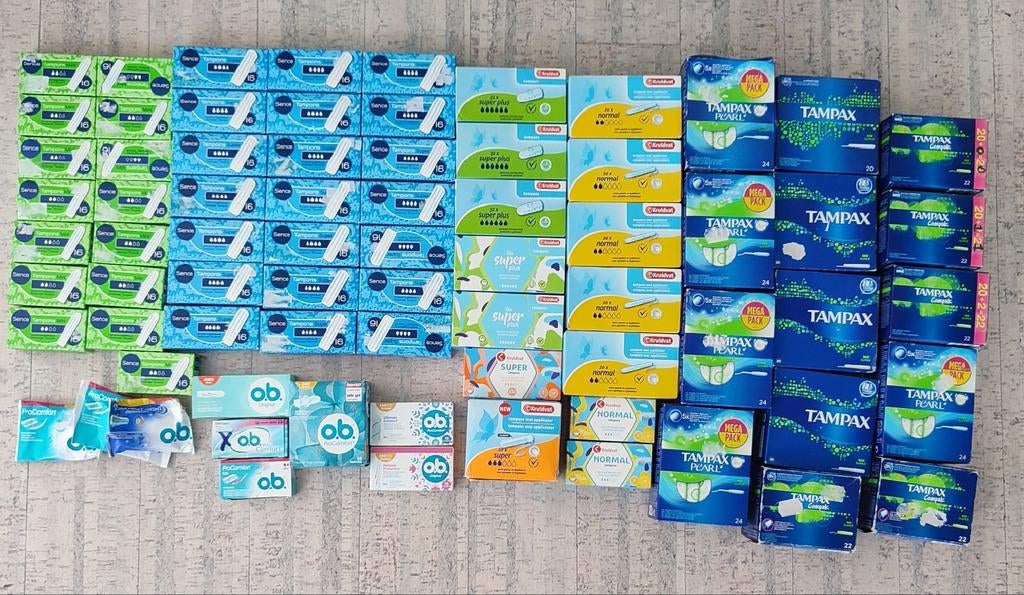 Partij pakket tampons, Ophalen of Verzenden, Nieuw, Overige typen