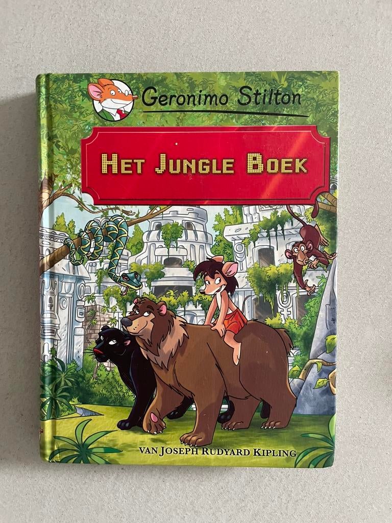 Geronimo stilton het jungle boek, Ophalen of Verzenden, Zo goed als nieuw, Fictie algemeen