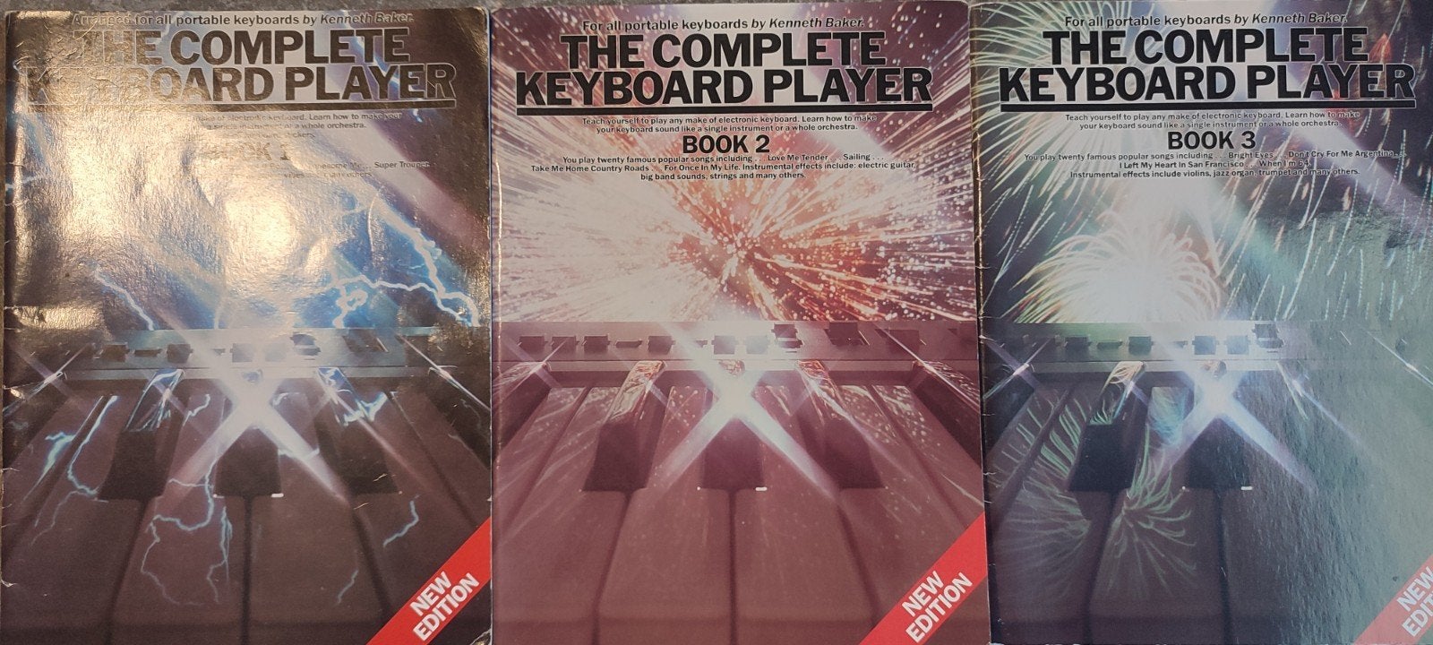 keyboard lesboeken, Muziek en Instrumenten, Bladmuziek, Les of Cursus, Ophalen of Verzenden, Zo goed als nieuw, Populair