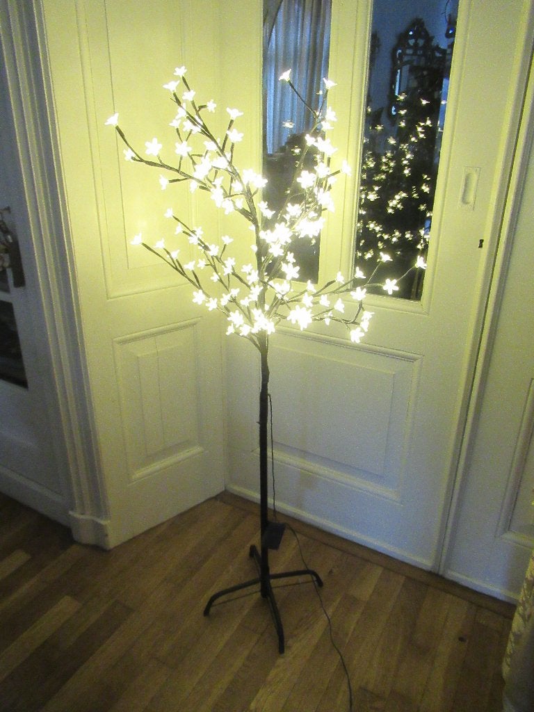 verlichte BLOESEM BOOM + DOOS, Ophalen, Meerkleurig, Overige materialen, Overige stijlen