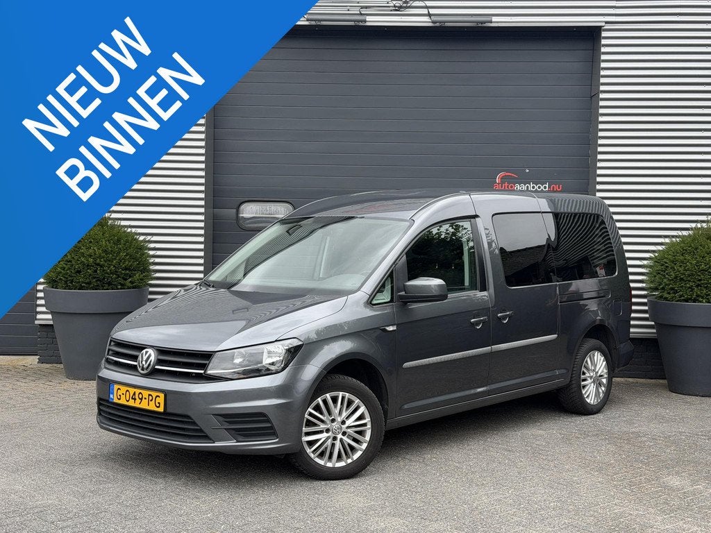 Volkswagen Caddy Maxi 2.0 TDI Trendline 5p Rolstoel Vervoer, Auto's, Volkswagen, Stof, Gebruikt, 4 cilinders, Bedrijf