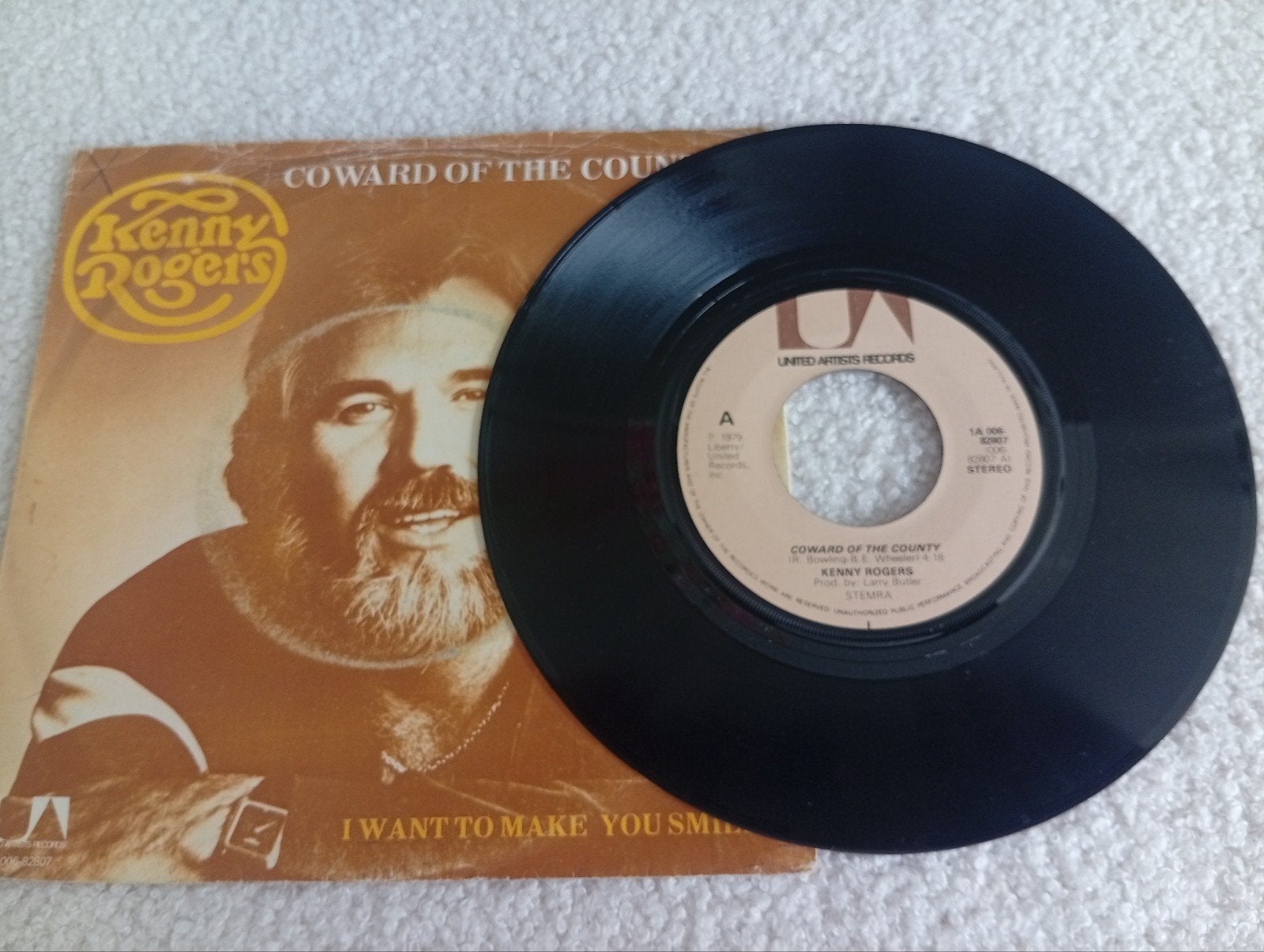 Kenny Rogers - Coward of the County, Ophalen of Verzenden, Gebruikt, Single, Country