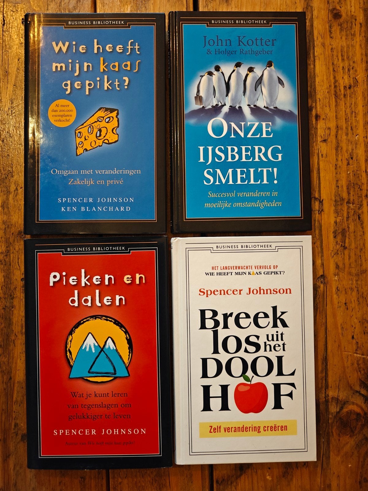 4 Boeken van de Business Bibliotheek., Boeken, Ophalen of Verzenden, Gelezen, Management