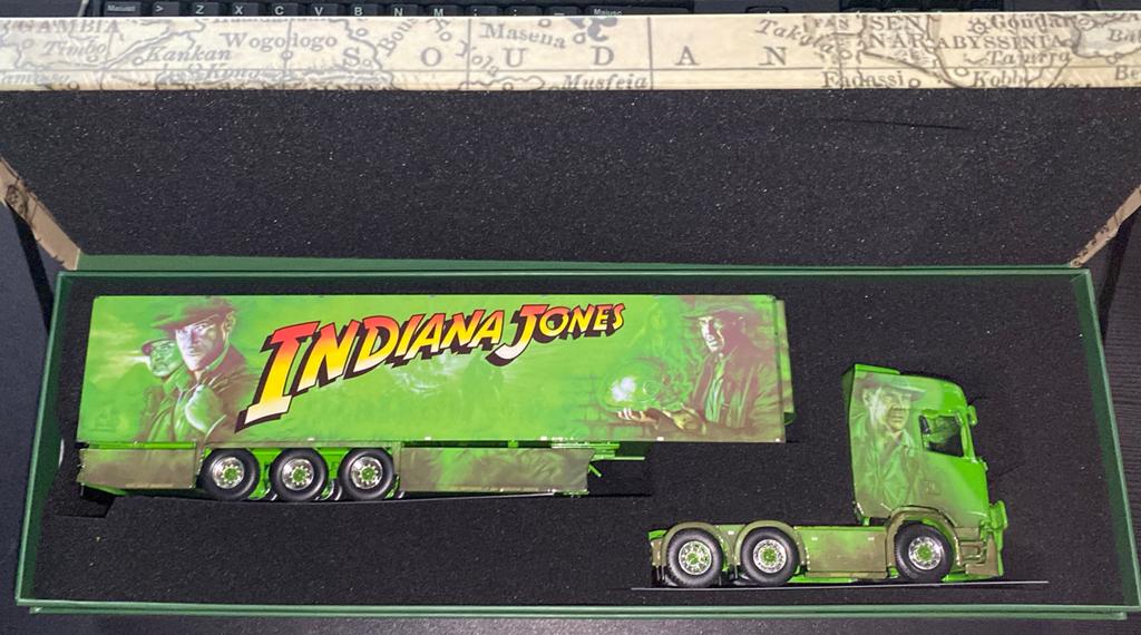 Tekno Scania Muller Indiana Jones, Ophalen of Verzenden, Nieuw, Bus of Vrachtwagen, Tekno