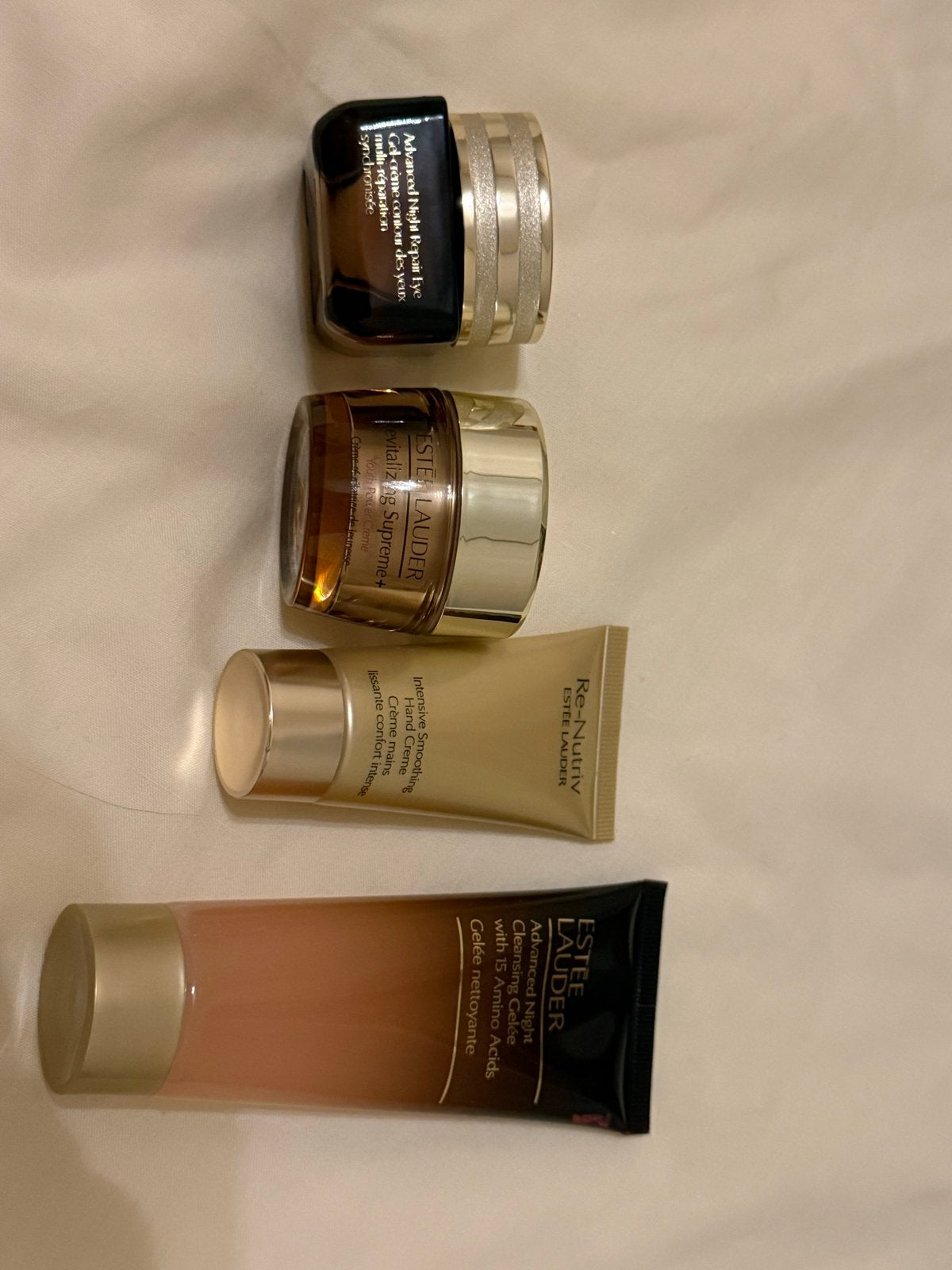 Estée Lauder Skincare Set: Oogcrème, Dagcrème, Handcrème, Re, Ophalen of Verzenden, Nieuw