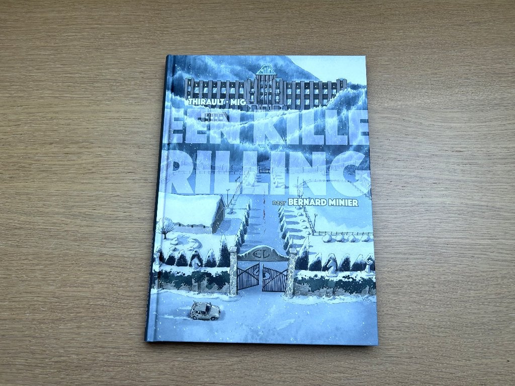 Een kille rilling HC Graphic novel van Bernard Minier, Eén stripboek, Ophalen of Verzenden, Zo goed als nieuw