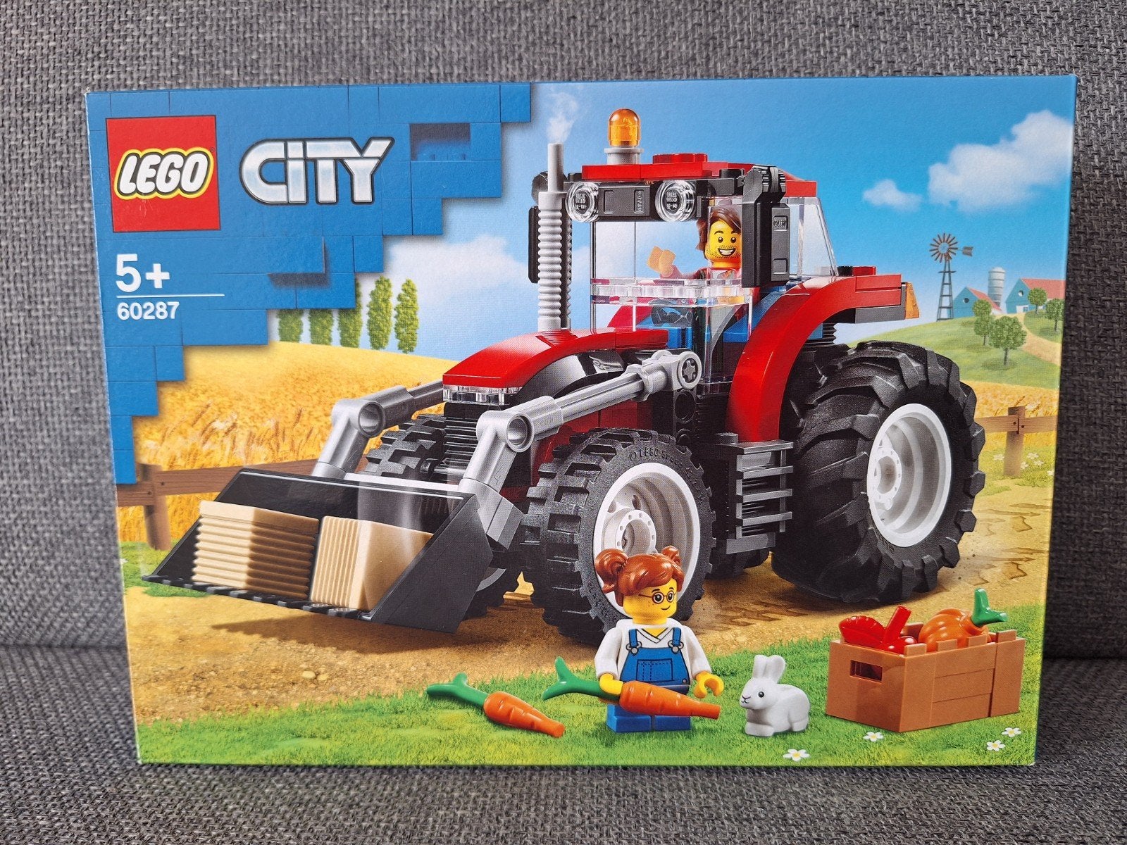 Lego City 60287 Tractor compleet, City, Inclusief instructies, Lego, Ophalen of Verzenden