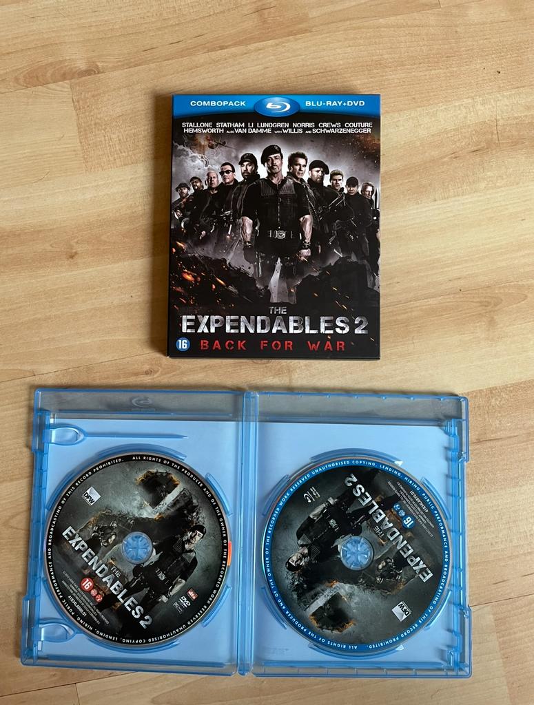Te koop: blu-ray van Expandables 2, Cd's en Dvd's, Blu-ray, Ophalen of Verzenden, Zo goed als nieuw, Actie