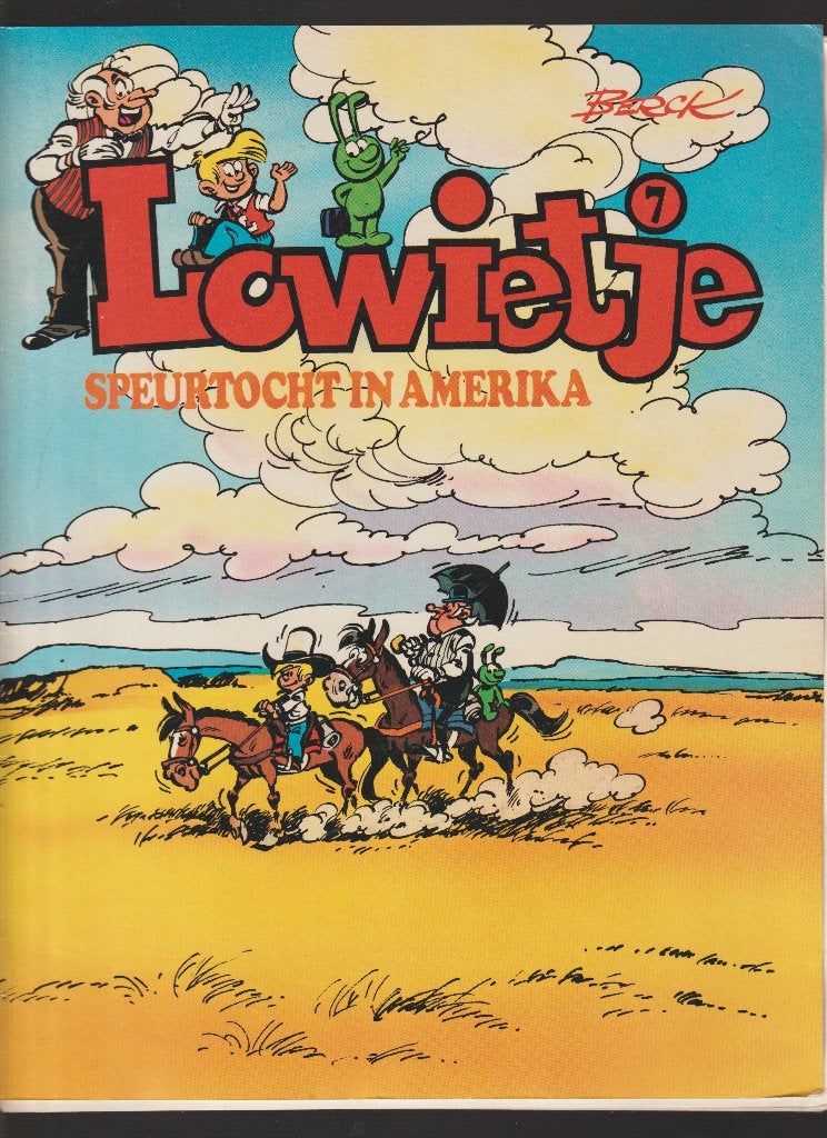 Lowietje speurtocht in amerika, Gelezen, Arthur berckmans, Verzenden, Eén stripboek