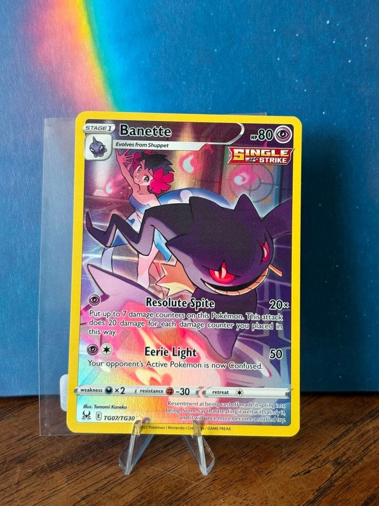 Banette (LOR TG07), Ophalen of Verzenden, Zo goed als nieuw, Losse kaart, Foil