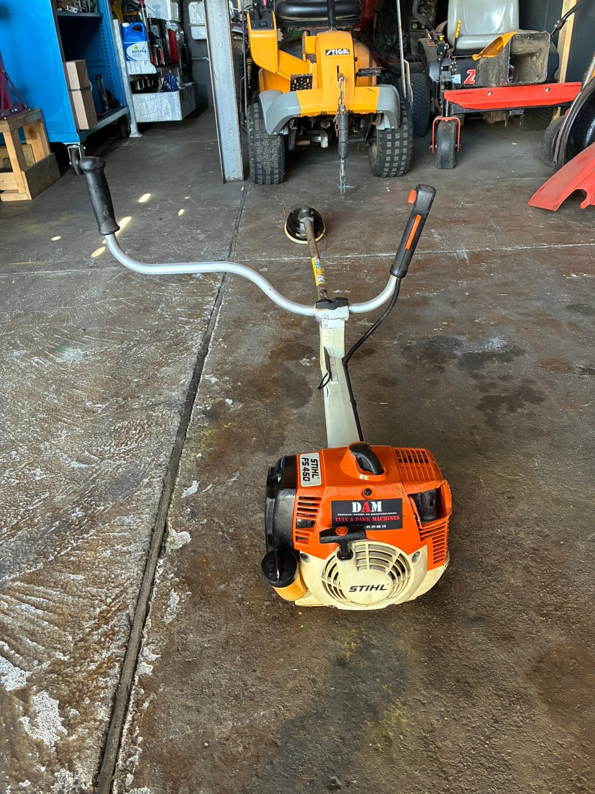 Nette sterke professionele STIHL FS450 bosmaaier, Ophalen, Zo goed als nieuw, Benzine